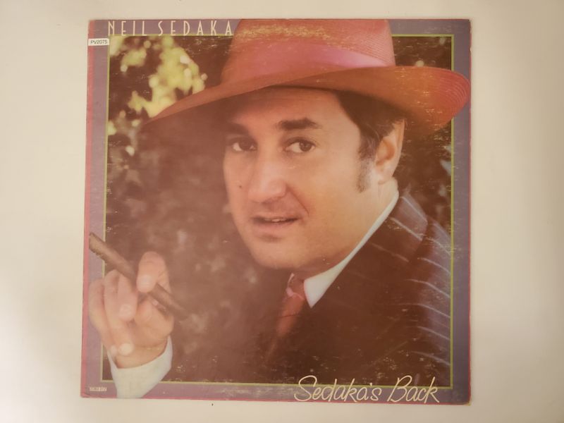 Neil Sedaka Sedaka's Back vinyl record